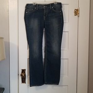 Silver Suki Mid Slim Boot Jeans